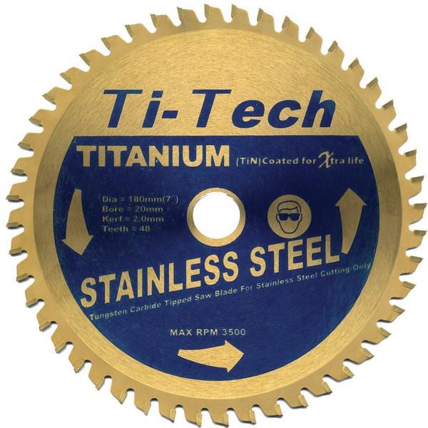 Ti-Tech Tct S/Steel Blade (Blue)