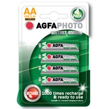 AA Rechargeable Batteries - Pack 4