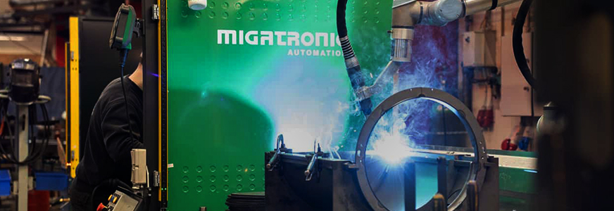 Migatronic Article - Hero Section w/ Image