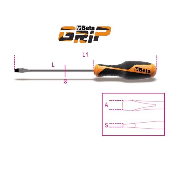 Beta 1260 Slotted Head Screwdriver