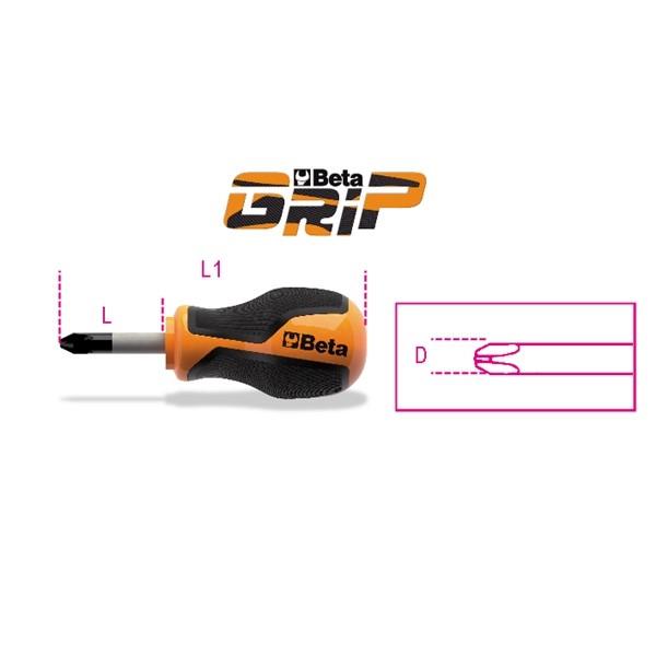 Beta 1262N Screwdriver Extra-Short