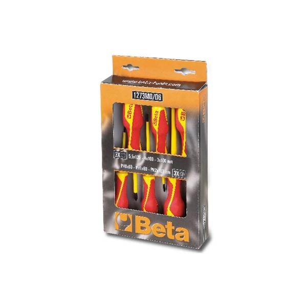 Beta 1273 Mq/D6-6 Screwdrivers Hanging Pack