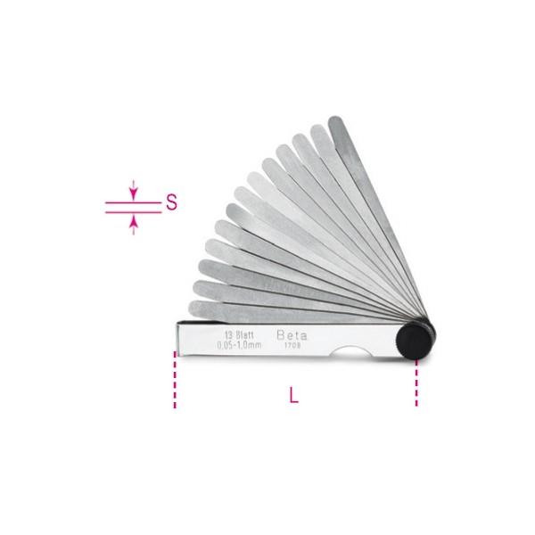 Beta 1708 Metric Feeler Gauge