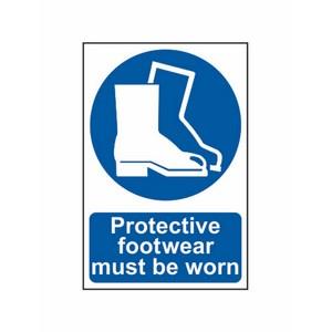 200 X 300mm Protective Footwear Must Be