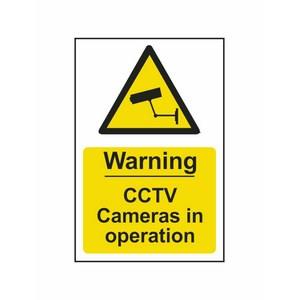 200 X 300mm Warning Cctv Cameras