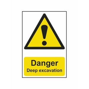 600 X 400mm Danger Deep Excavation