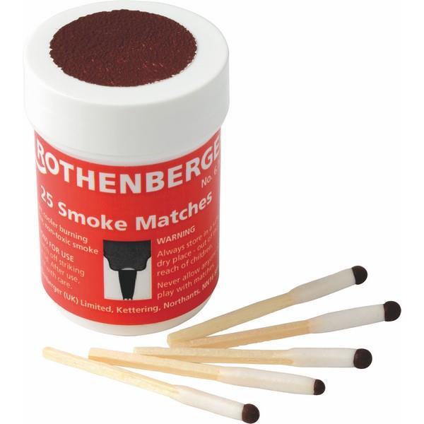 Rothenberger 6.7006 Long Burning Smoke Matches (25)