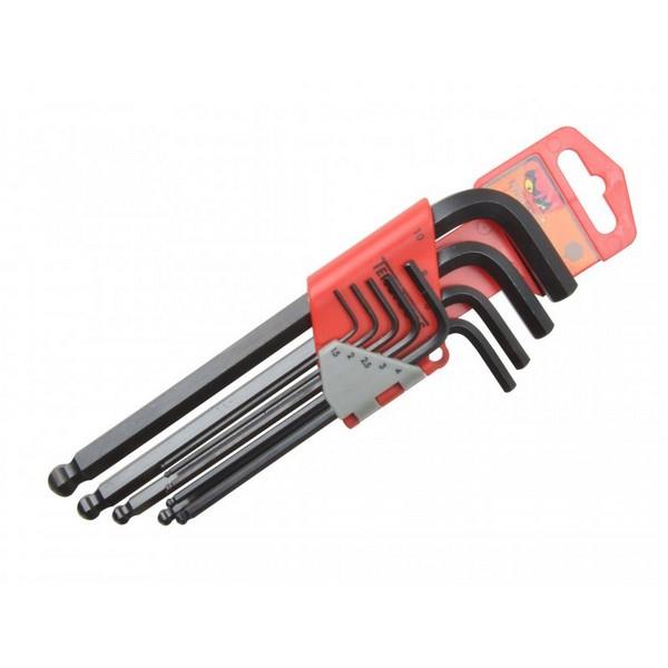 Teng Tools Ball Ended Hex Key Set(9) Metric