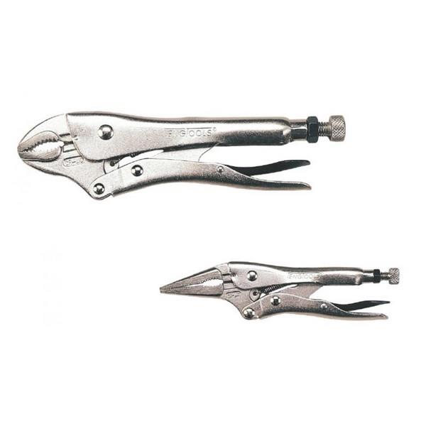 Teng Tools Power Grip Plier Set (2 Pce)