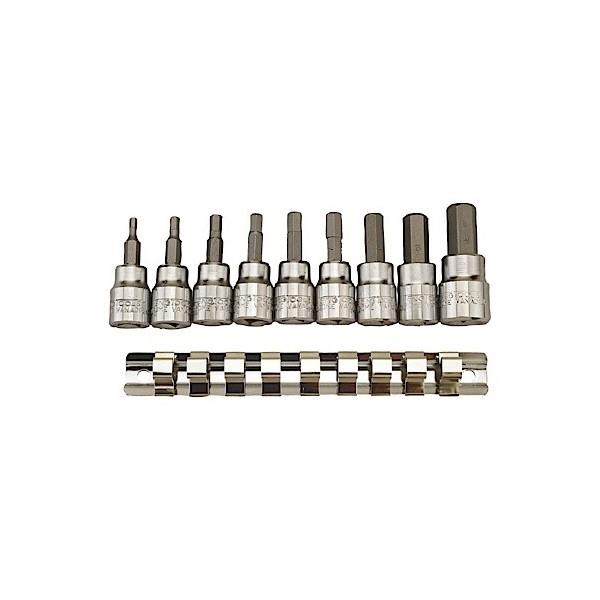 Teng Tools 3/8'' Drive Hex Bit Set