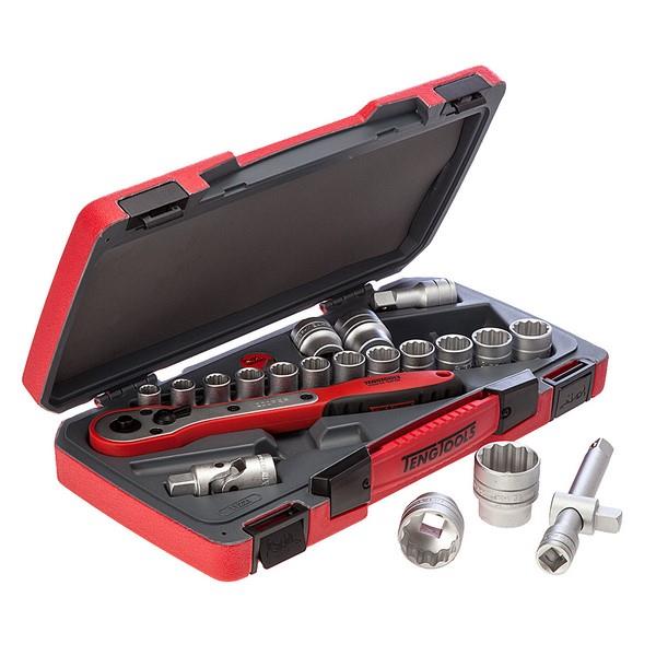 Teng Tools 1/2'' Dr Socket Set 