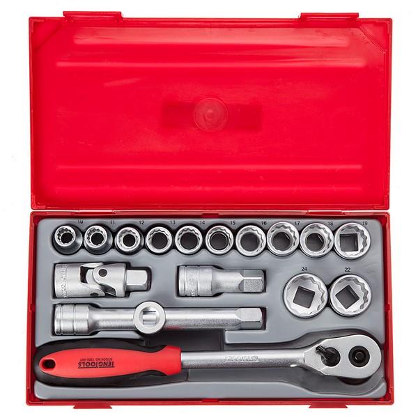 Teng Tools 1/2" Dr Socket Set