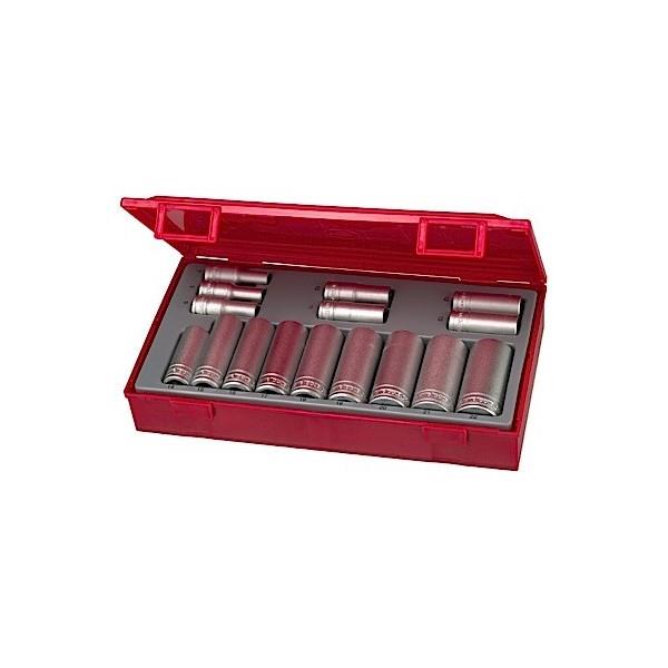 Teng Tools 3/8'' Deep Socket Set