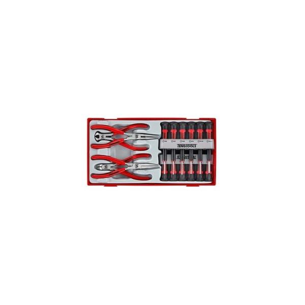 Teng Tools Mini Plier and S/Driver Set