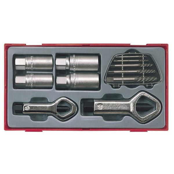 Teng Tools Stud and Nut Extractor Set