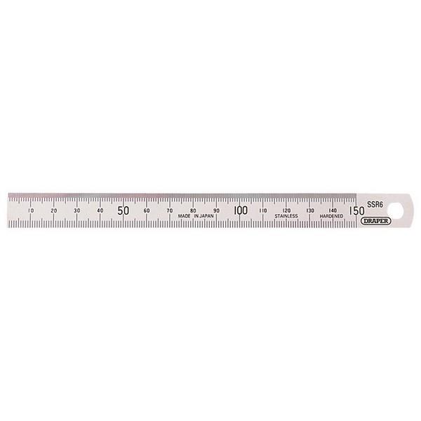 Draper 22670 6In/150mm Stainless Steel Rule