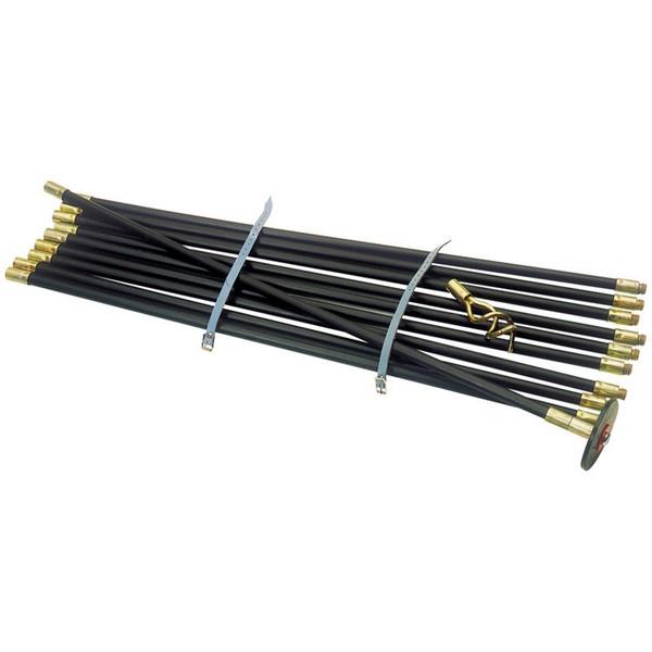 Draper 23540 Polyproplene Drain Rod Set