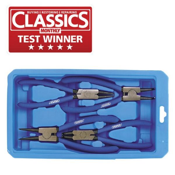 Draper Set Of 4 Circlip Pliers