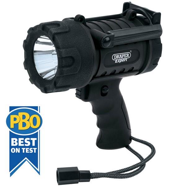 Draper Waterproof 5 Watt Hand Torch - Thomas Graham