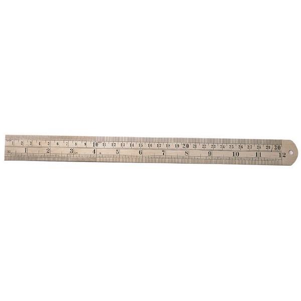 Draper 59641 Steel Rule 300mm/12X30mm Wide