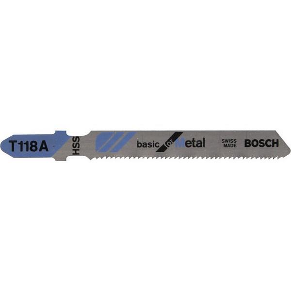 Bosch T118A Jigsaw Blades,Metal Pkt 5
