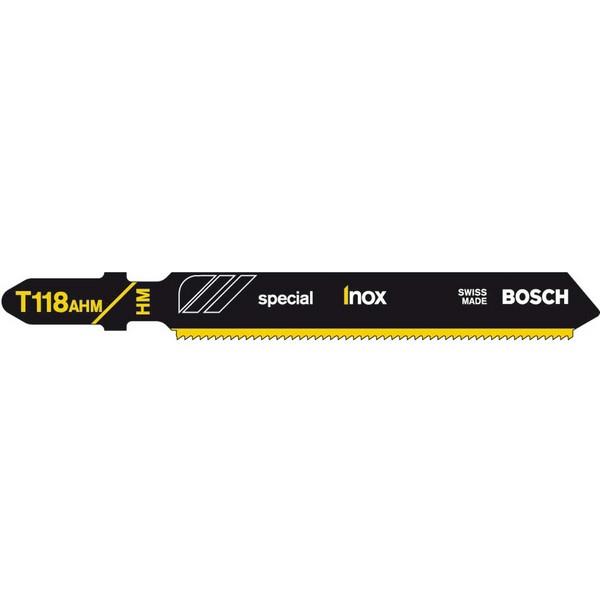 Bosch T118Ahm Jigsaw Blades St/St Pkt 3