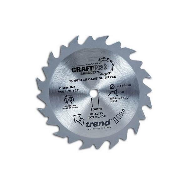 Trend Craftpro TCT Trim Saw Blade