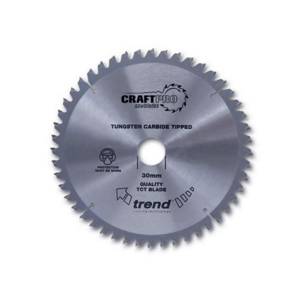 Trend Craftpro TCT Mitre Saw Cross Cut Saw Blade - 30mm Bore