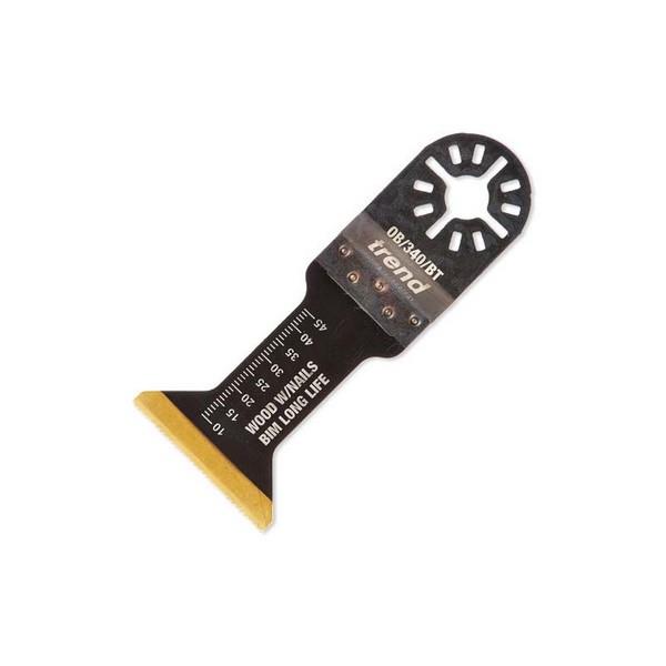 Trend Oscillating Blade 30mm Wood (With Nails)