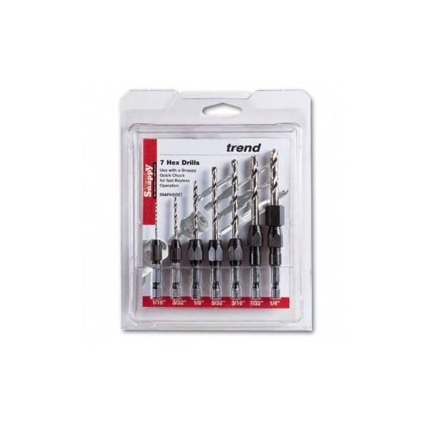 Trend Snappy 1-7mm Drill Set (7 Pce)