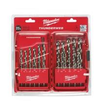 Milwaukee Thunderweb HSS-G Drillbit Set - 25 Piece