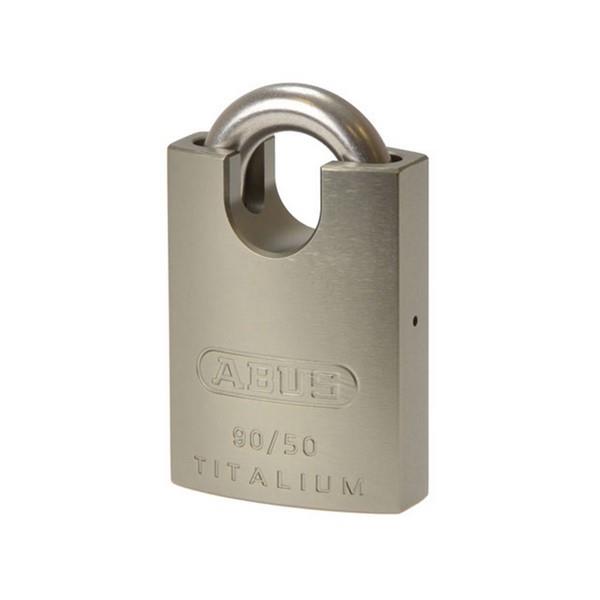 Abus 90 Series Titanium Padlock - Stainless Shackle