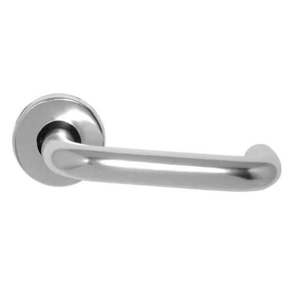 Asec Sprung Lever on Round Rose Handle
