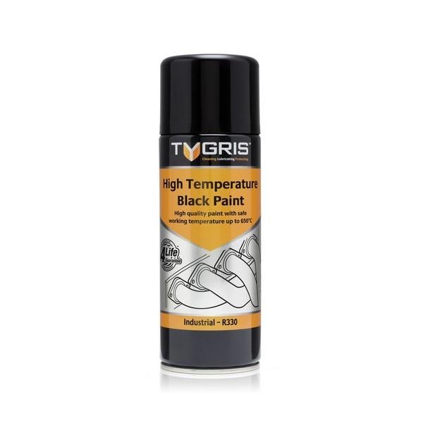 Tygris Aerosol High Temp Paint - Black