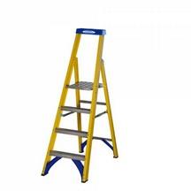 Werner Fibreglass Platform Step Ladder