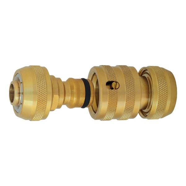 CK G7905 Brass 1/2in MandF Full Hose Connector