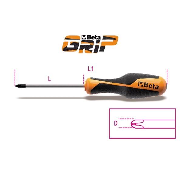 Beta 1262 Phillips Screwdriver - Ph0 X 60mm