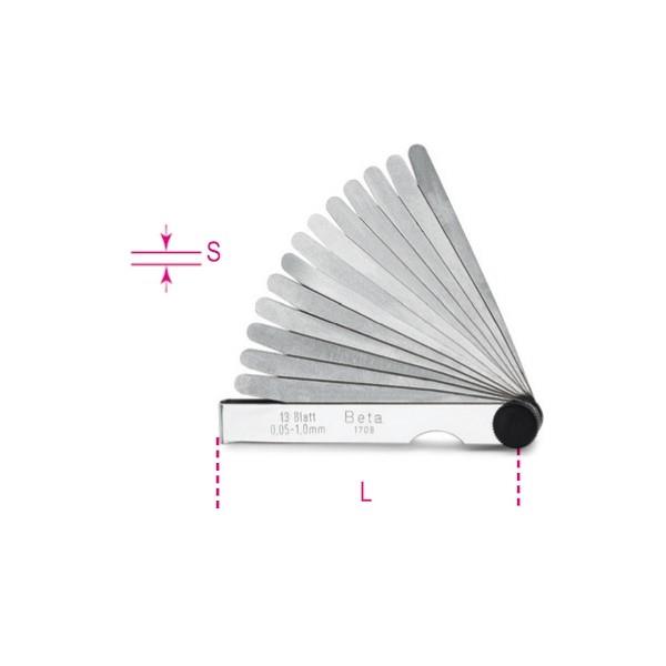 Beta Metric Feeler Gauge - 8 Blade