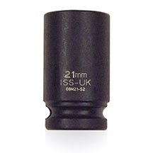 Teng Tools 1/2'' Drive Impact Socket - 21mm