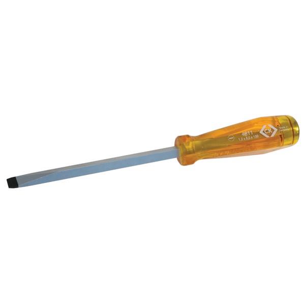 CK 4811 Heavy Duty Slotted Screwdriver - 6mm x 100mm