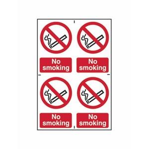 200 X 300mm No Smoking