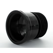 Downpipe Connector - 110mm - Black