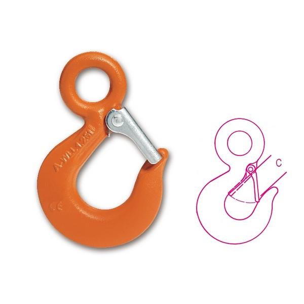 Beta 8052 Alloy Steel Eye Hooks - 1120KG