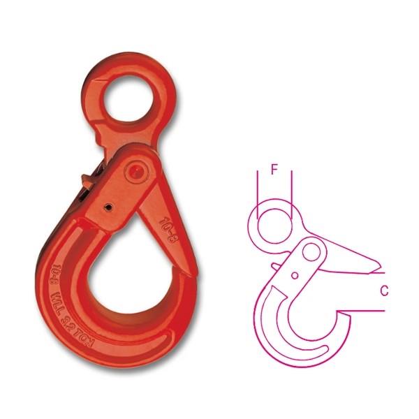 Beta 8057 Self-Locking Eye Hooks - 2000KG