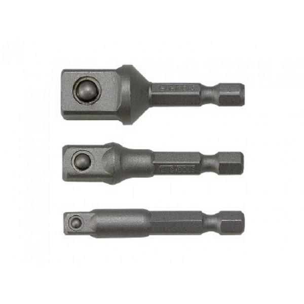 Teng Tools 50mm Adaptor 1/4 Hex - 1/4 X 1/2 Sq