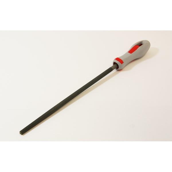 Round Second Cut File C/W Handle - 10In