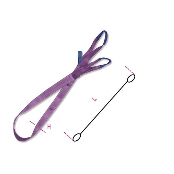 Beta 81501000 Purple Web Sling - 1m