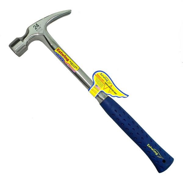 Estwing E3/24S Straight Claw Hammer - 24oz