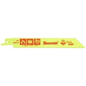 1TPI Starrett Reciprocating Blade - 6in x 3/4in x .035in (152mm x 19mm x 0.90mm) - 14tpi