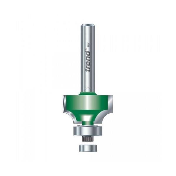 Trend B/Guided Round Over 1/2 Shank - 6.3mm Rad X 12.7mm Cut